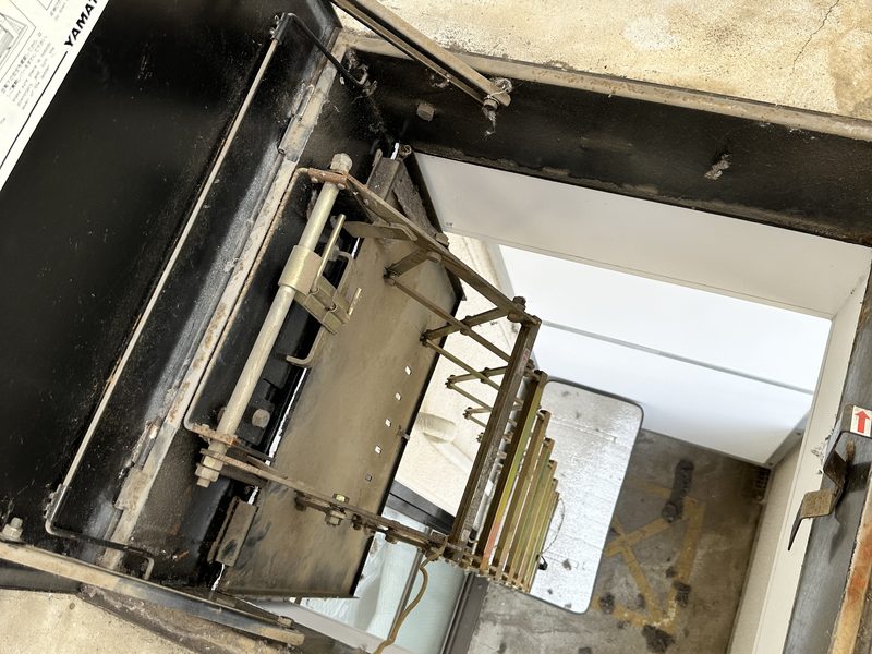 避難はしごの点検