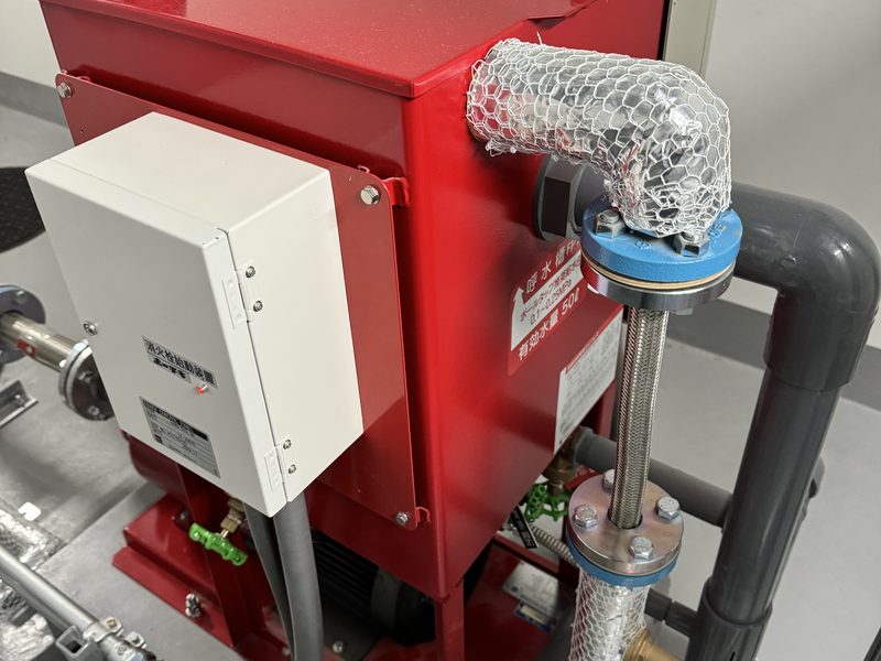 消火栓設備（始動装置）の点検