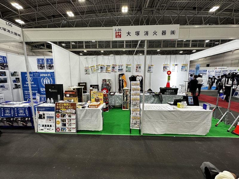 中部ライフガードTEC 2022 ブース全体